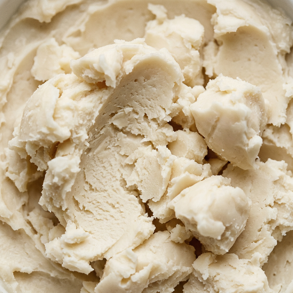 Close-up of shea butter