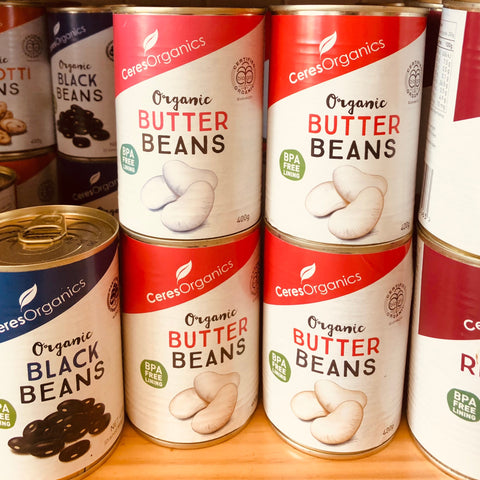 Butter Beans CERES ORGANIC canned