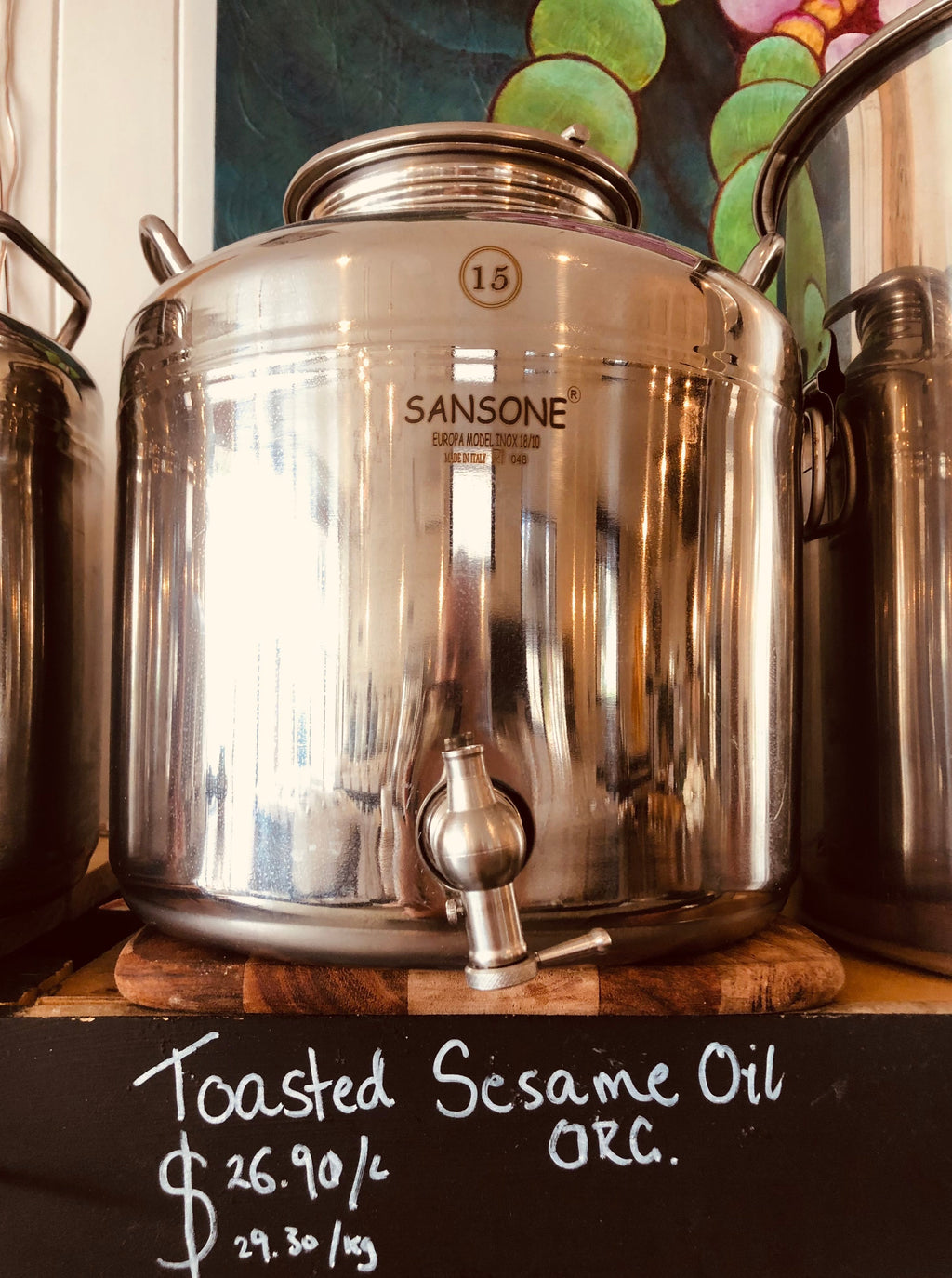 Sesame Oil (Toasted) - ORGANIC